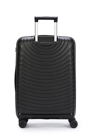 Pierre Cardin Trolley Valiz Siyah Orta Boy 04PC8005-02-SY - Resim 4