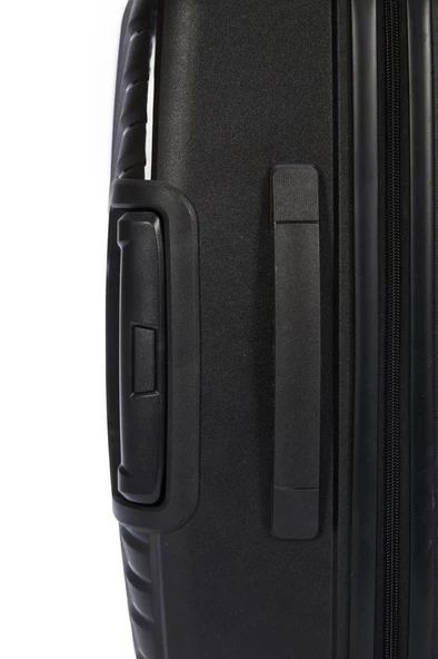 Pierre Cardin Trolley Valiz Siyah Büyük Boy 04PC8005-01-SY - Resim 8