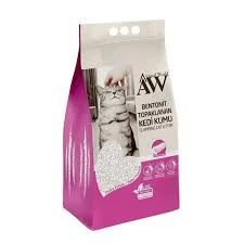 Animal World Bebek Pudrası Kokulu Topaklanan 10 Lt Bentonit Kedi Kumu - 1