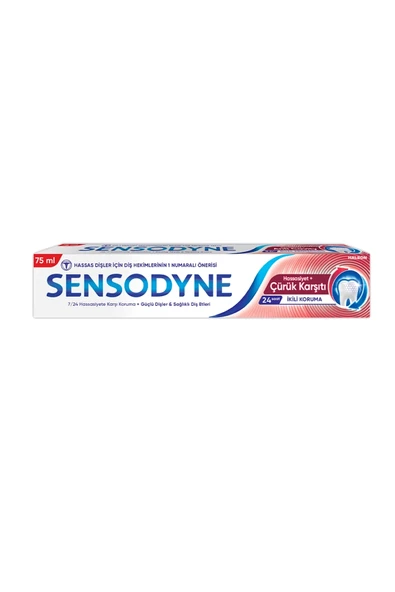 Sensodyne Hassasiyet + Çürük Karşıtı Diş Macunu 75 ml - 1