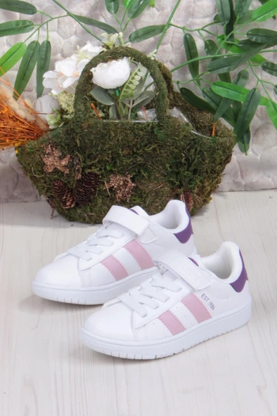 Fort Cool Cooper Rahat Esnek Sneaker Kız Çocuk Spor Ayakkabı - 2