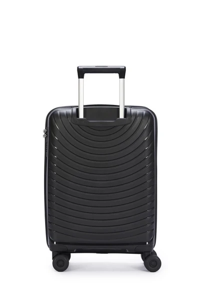 Pierre Cardin Trolley Valiz Siyah Kabin Boy 04PC8005-03-SYH - Resim 4