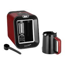 Kaave Uno Pro 4 Fincan Kapasiteli Türk Kahve Makinesi Rouge - Resim 2