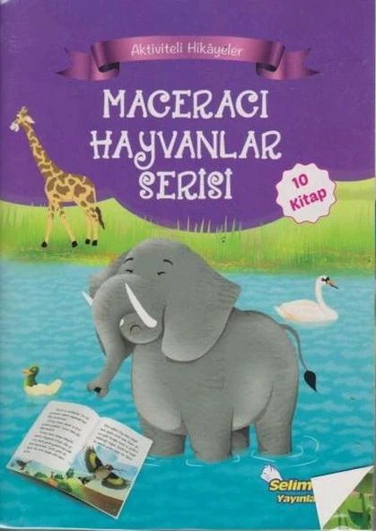 Aktiviteli Hikayeler - Maceracı Hayvanlar Serisi 10 Kitap ürün görseli
