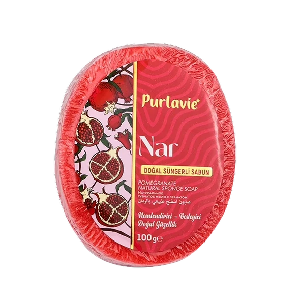 Purlavie Süngerli Nar Sabun 100 Gr ürün görseli