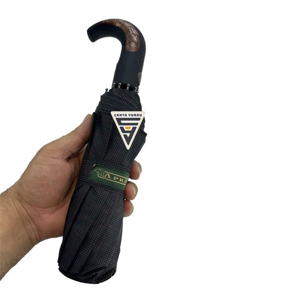 April A-226G A1 Baston Sap 10 Telli Tam Otomatik Şemsiye - Resim 8