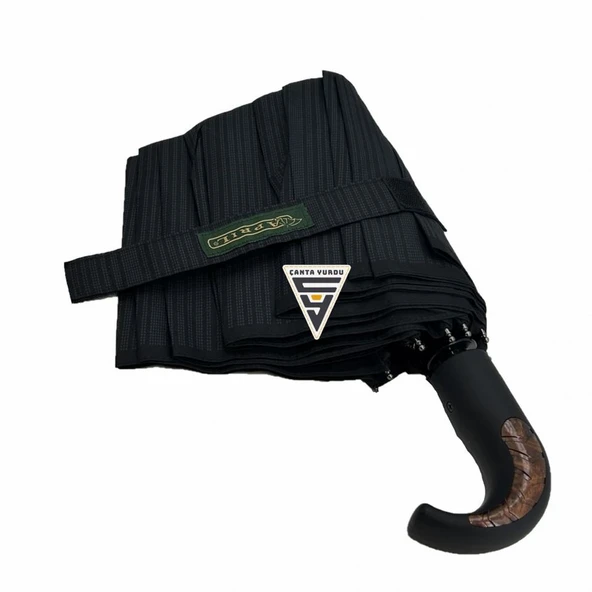 April A-226G A5 Baston Sap 10 Telli Tam Otomatik Şemsiye ürün görseli 1