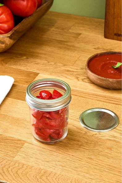 x Refika Boyunsuz Kavanoz 200 Ml - Resim 4