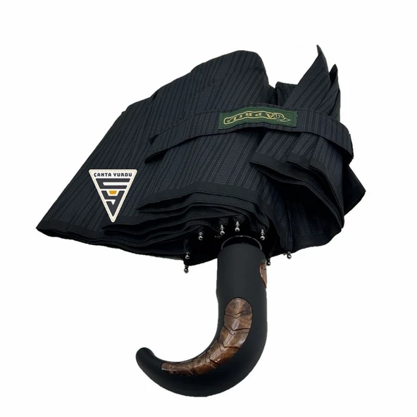 April A-226G A5 Baston Sap 10 Telli Tam Otomatik Şemsiye - Resim 8