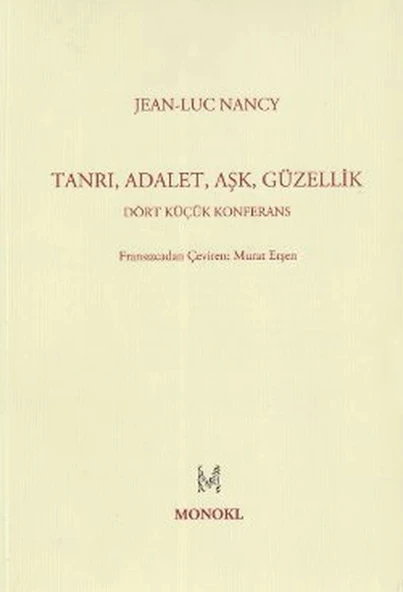 Tanrı, Adalet, Aşk, Güzellik  Dört Küçük Konferans ürün görseli