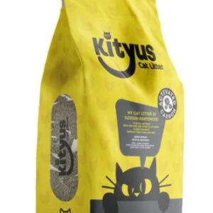 Kityus Aktif Karbonlu Bentonit Kedi Kumu 10L - Güçlü Topaklanma ve Maksimum Koku Kontrolü - 2