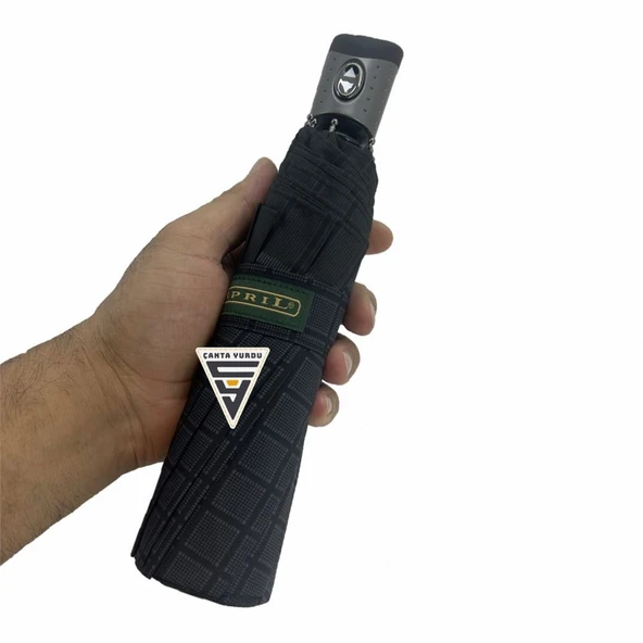 April A-216G A4 Su Geçirmez 10 Telli Tam Otomatik Şemsiye - Resim 8