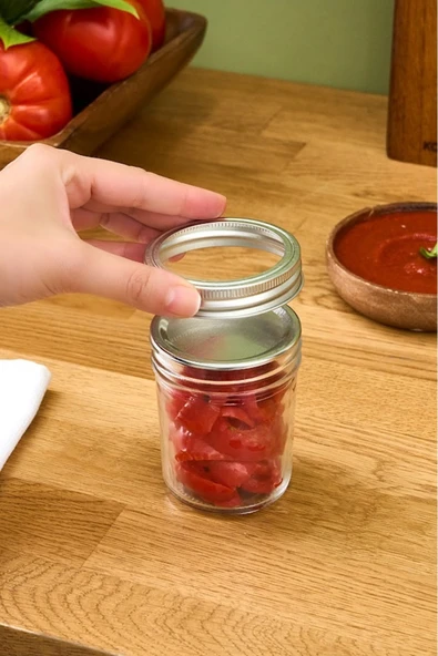 x Refika Boyunsuz Kavanoz 200 Ml - Resim 3