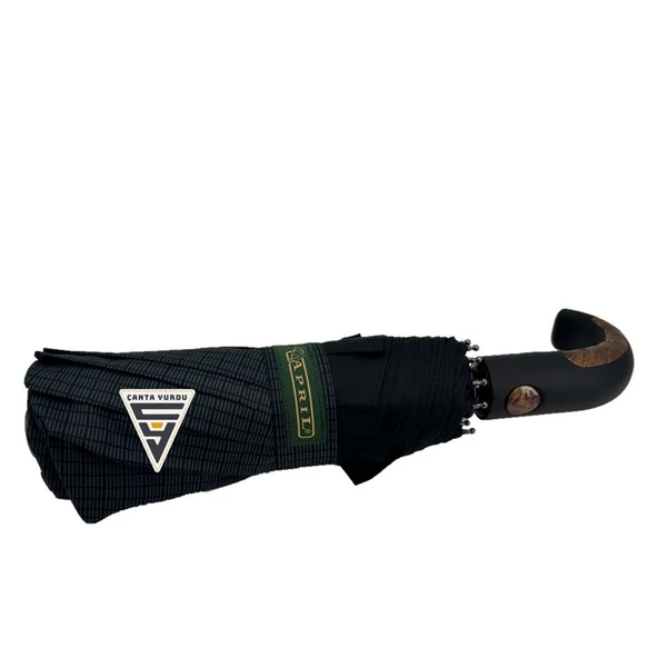 April A-226G A8 Baston Sap 10 Telli Tam Otomatik Şemsiye - Resim 3