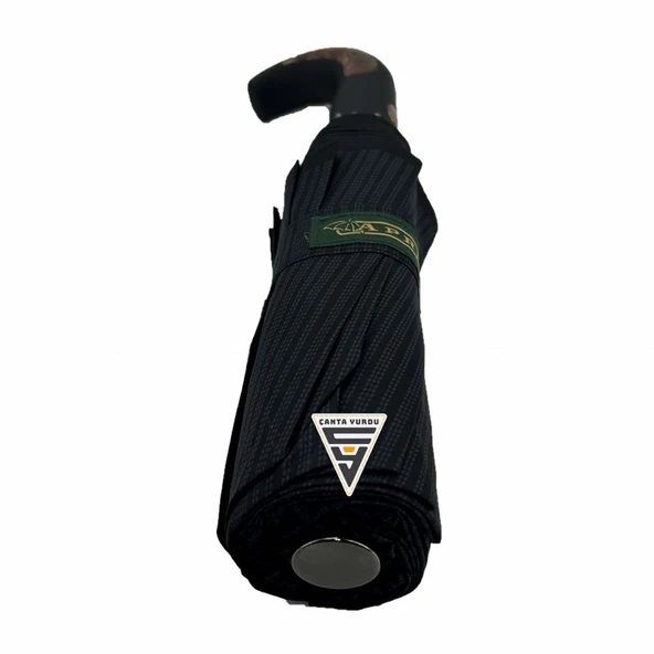 April A-226G A5 Baston Sap 10 Telli Tam Otomatik Şemsiye - Resim 6