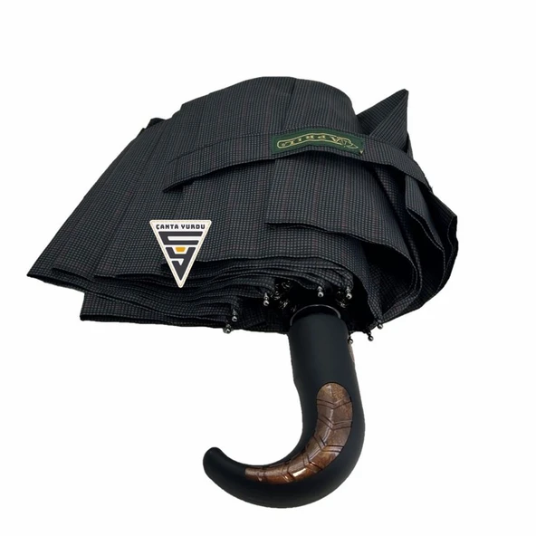 April A-226G A1 Baston Sap 10 Telli Tam Otomatik Şemsiye - Resim 9