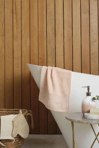 Dielle Recycle El Havlusu 30 Cm X 50 Cm Pudra ürün görseli 1