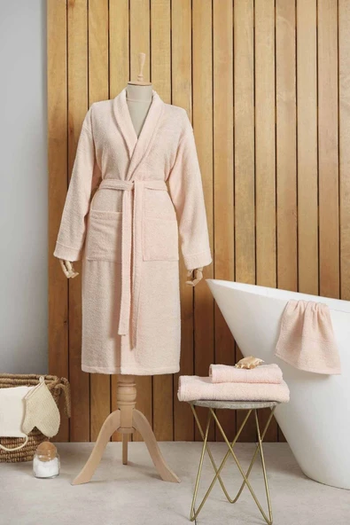 Dielle Recycle El Havlusu 30 Cm X 50 Cm Pudra - Resim 2