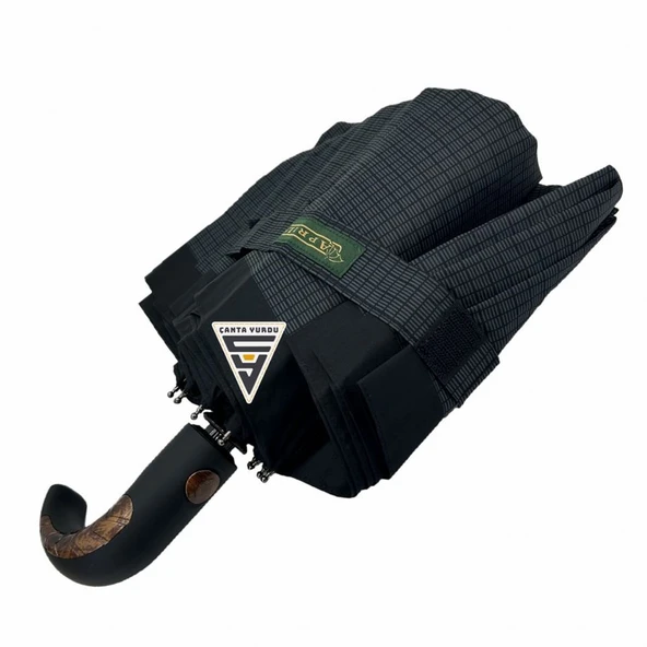 April A-226G A6 Baston Sap 10 Telli Tam Otomatik Şemsiye - Resim 2