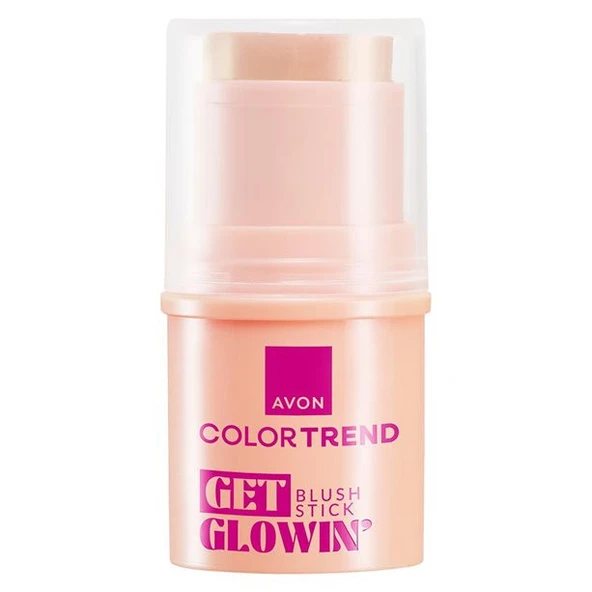 Avon Color Trend Get Glowin Stik Allık - Flirty Pink ürün görseli 1
