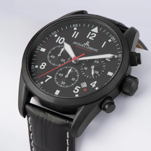 JACQUES LEMANS SPORT 42-2F ERKEK KOL SAATİ ürün görseli