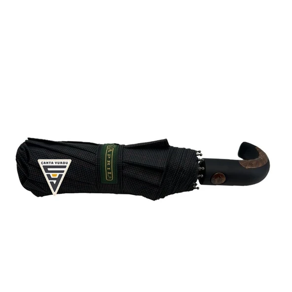 April A-226G A1 Baston Sap 10 Telli Tam Otomatik Şemsiye - Resim 4