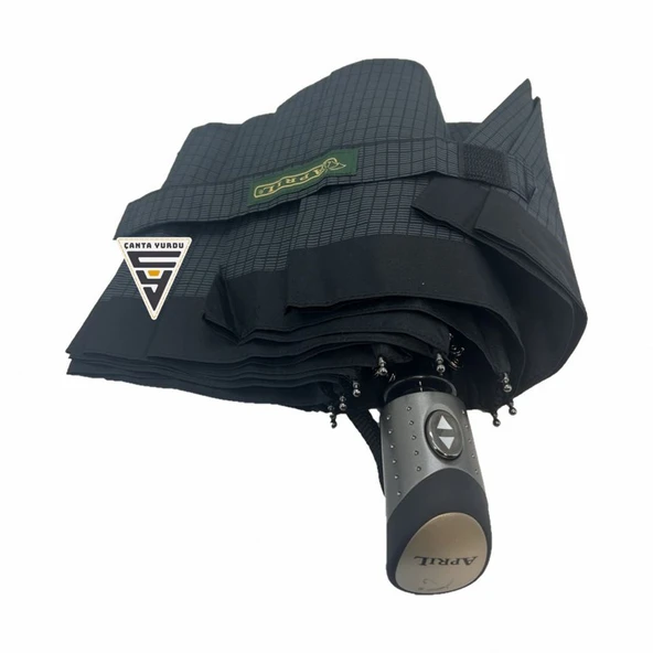 April A-216G A3 Su Geçirmez 10 Telli Tam Otomatik Şemsiye - Resim 10