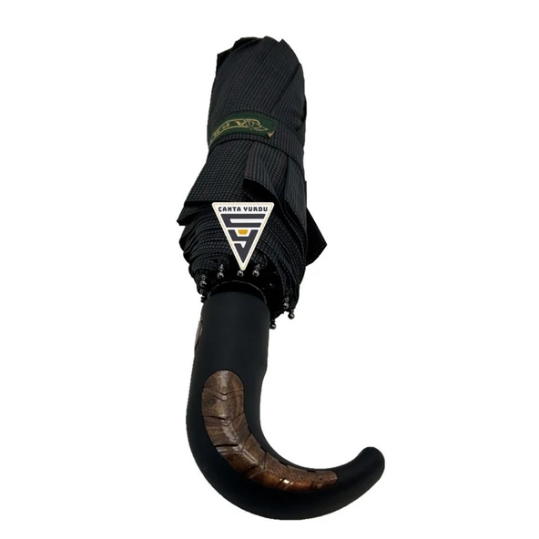 April A-226G A1 Baston Sap 10 Telli Tam Otomatik Şemsiye - Resim 3