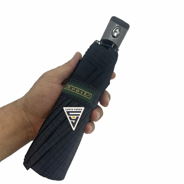 April A-216G A3 Su Geçirmez 10 Telli Tam Otomatik Şemsiye - Resim 5