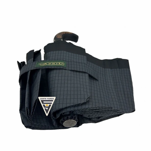 April A-226G A8 Baston Sap 10 Telli Tam Otomatik Şemsiye - Resim 5