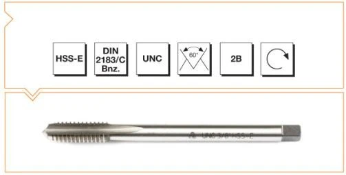 Makina Takım HSSE DIN2183/C Mak.Klz. UNC 7/8"X9 2B-MTE B00105952222 ürün görseli