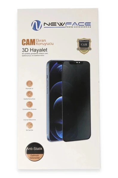 Xiaomi Redmi 13 4G 3D Antistatik Hayalet Cam Ekran Koruyucu - Resim 3