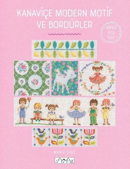 Kanaviçe Modern Motif Ve Bordürler ürün görseli
