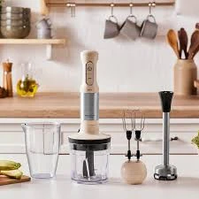 Karaca Mastermaid Prosteel Blender Seti Soft Cream-Inox 1500W ürün görseli