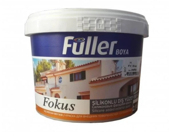 Füller Focus Silikonlu Dış Cephe Boyası 3,5 Kg Beyaz ürün görseli