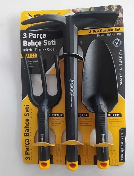 SGS 3120 Plastik Bahçe Seti 3 Parça