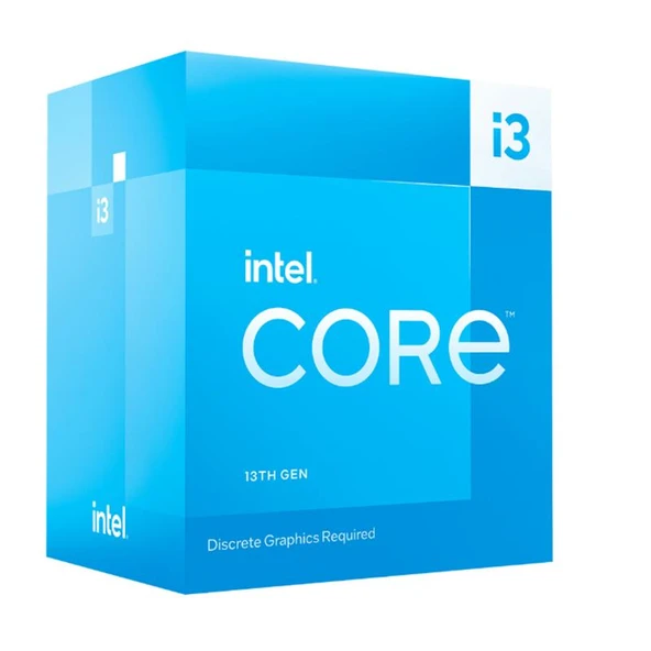 INTEL CORE CI3 13100F 3.40GHZ 12MB 1700P FANLI (BOX) ürün görseli 1