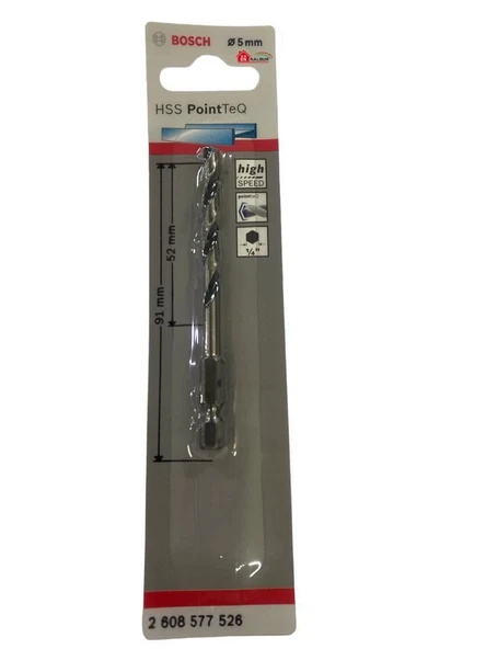 Bosch Pointteq Altıgen Şaftlı Hss Matkap Ucu 5 mm - 2