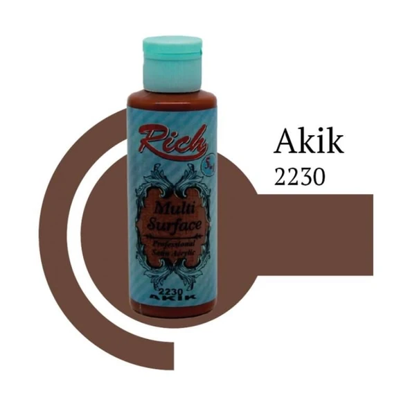 Rich Multi Surface 2230 Akik Akrilik Boya 120 cc - 2