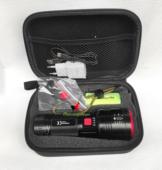 Ennalbur Powerdeks PD-9000 Profesyonel Avcı Feneri