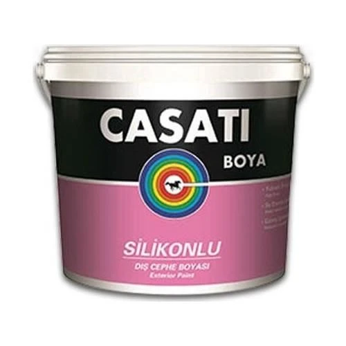 Casati Silikonlu Dış Cephe Boyası 15 Litre Beyaz ürün görseli