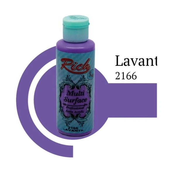 Rich Multi Surface 2166 Lavanta Akrilik Boya 120 cc ürün görseli 1