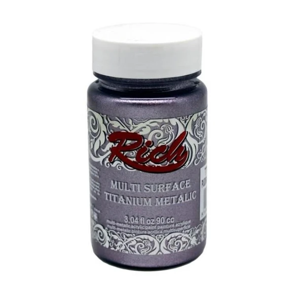 Rich Multi Surface Titanium 2576 Pudra Mor Metalik 90 cc ürün görseli 1