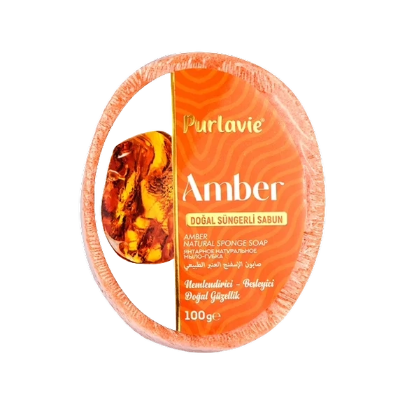 Purlavie Süngerli Amber Sabun 100 Gr - 1