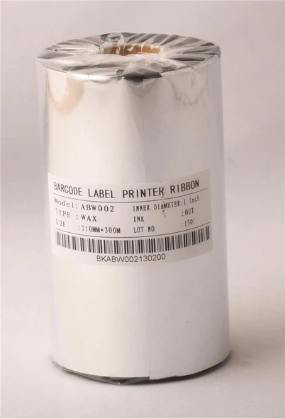 Ribbonsan WRF-20FBK 110-300MT Wax-Resine Ribbon