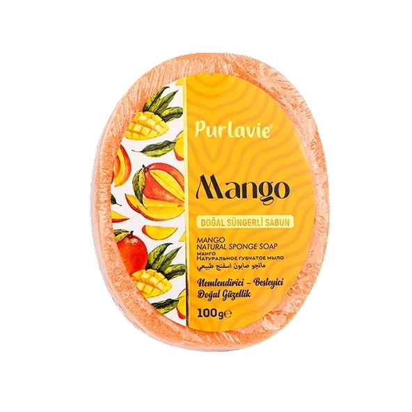 Purlavie Süngerli Mango Sabun 100 Gr - 1