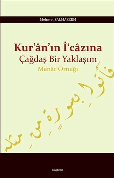 Kuranın İcazına Çağdaş Bir Yaklaşım - Menar Örneği ürün görseli