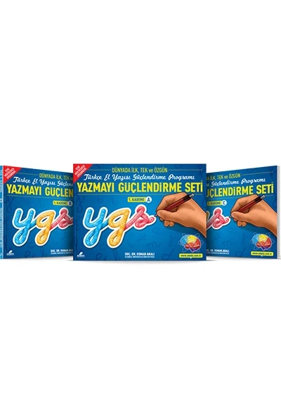 Yazmayı Güçlendirme Seti 1. Kademe  (7 Yaş) ürün görseli