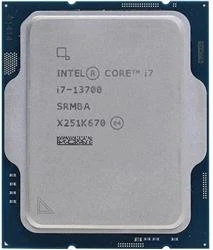 Intel Core i7 13700 TRAY 3.30GHz (Turbo 4.40GHz) 20MB Cache LGA1700 13.Nesil Kutusuz İşlemci - Resim 2