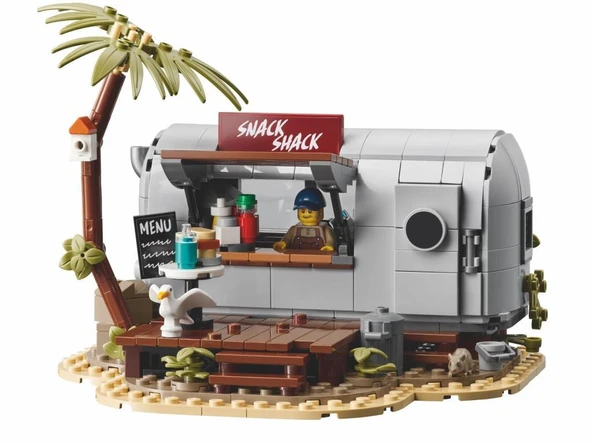 LEGO Bricklink 910030 Snack Shack - Resim 3